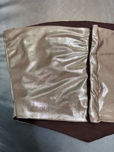 Sexy Metallic Tube Top
