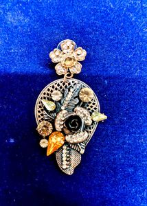 Exquisite Floral Dangle Earrings