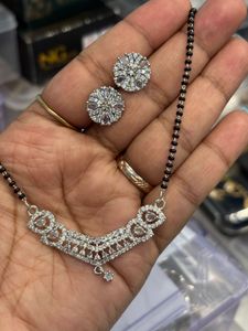 Stunning Mangalsutra & Earrings Set