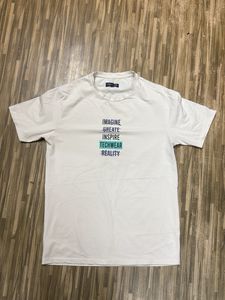 White Graphic Print T-Shirt
