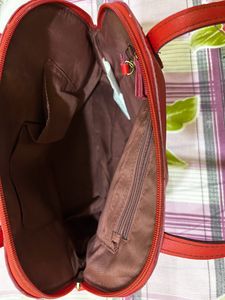 CAPRESE Red Sling Bag With Detachable Strap
