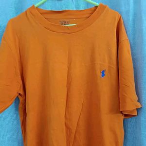 Men's Orange Polo T-Shirt