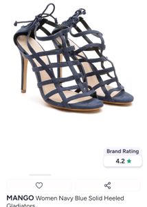 MANGO Woman heeled gladiator