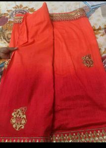 Double Shaded Party wear Saree
