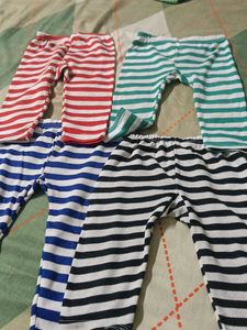Striped Pajama Bottoms - Pack of 10