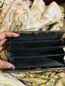 Chic Black Textured Wallet