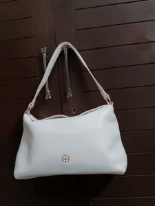 IRTH Twilight White Shoulder Bag