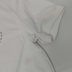 Men's White Polo T-Shirt