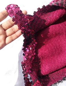 Brand New (Veramont) Pink Sequin Blouse/ Crop Top