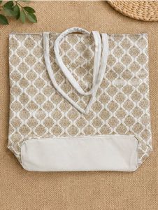 Elegant Brocade Tote Bag
