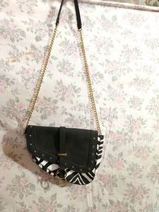 Black &amp; White Sling Bag