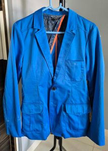 Sharp Blue Blazer