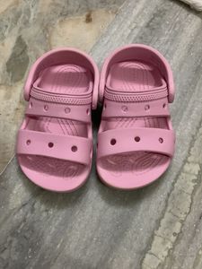 Pink Crocs Sandals