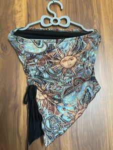 Boho Sun Print Tube Top