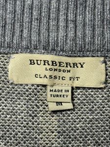 Burberry Check Knit Sweater Men’s
