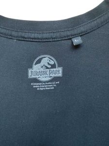 Jurassic Park Graphic T-Shirt Large Unisex