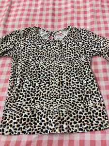 Leopard Print Casual Top