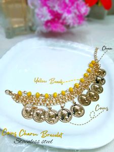 Coin Charm Bracelet (Pack Of-1)