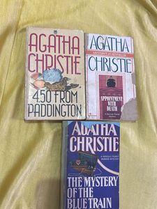 Agatha Christie Mystery Books (3 Novels)