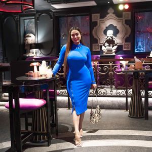 Bodycon Dress with size Zipper on legs