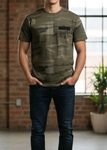 Camouflage Print T-Shirt