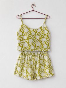 Cute Floral Pajama Set