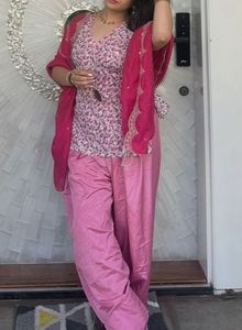 Beautiful Pink Kurta Set