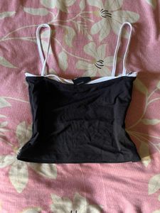 Chic Black Camisole Top