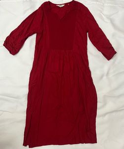Red Max Kurti