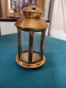 Akhand Diya Brass, Glass Hanging Diy