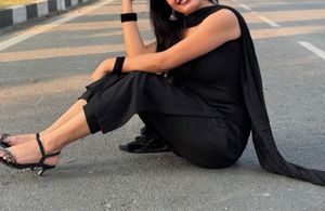 Elegant Black Kurta Set