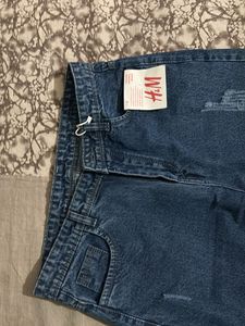 High waist denim jeans