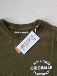 Jack &amp; Jones Olive Green T-Shirt