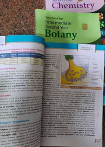 Intermediate Second Year Zoology, Botany, Chemistr