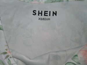 SHEIN Floral One-Shoulder Top Combo