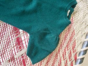 Teal Knit Sweater