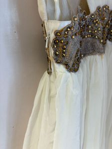 Elegant White Maxi Dress /Gown