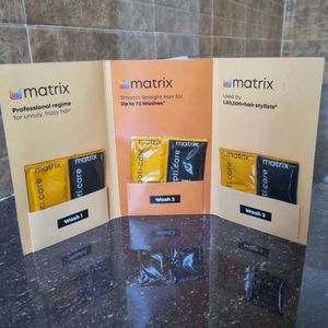 Matrix Shampoo & Conditioner Sample Sachet 3x