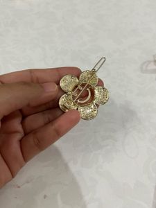 Aesthetic Cute Flower Smiley Hair Clip