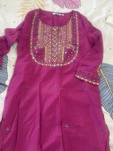 Elegant Embroidered Kurta for Women