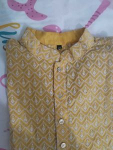 Elegant Yellow Kurta ✨✨✨✨