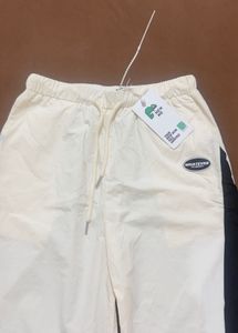 Color-Blocked Mid-Rise Pants