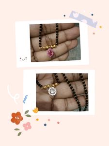Elegant Mangalsutra Necklaces set of 2