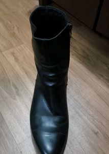 vintage genuine leather zimmerman zip up boot