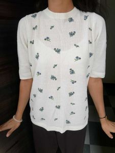 Floral Knit Top