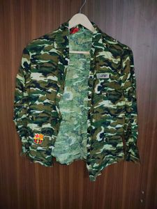 Camo Print "U.S. ARMY" Shirt