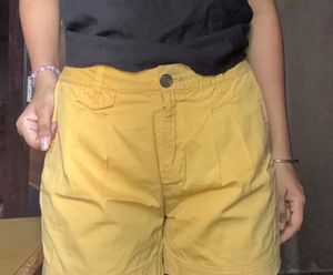 Stylish Yellow Shorts