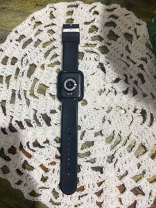 firebolt Black Smart Watch with charger