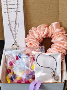 Cute Panda Necklace & Scrunchie Set