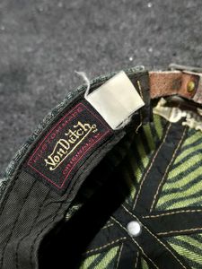 Von Dutch Kustom Made Denim Cap | Y2K 3D Embroider